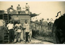 Une journée de battages à Taupignac en 1941 - 06 / Visuel : D.R.