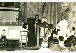 1978 - baptême de la nouvelle cloche de l'église qui remplace celle de 1761 / Visuel : D.R.