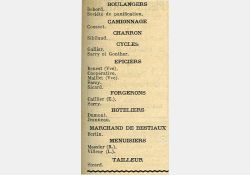 Annuaire de Breuillet, 1942 / Visuel : D.R.