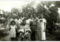 Baptême à La Sablière, 1934 / Visuel : D.R.