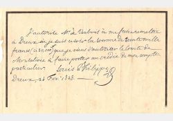 Billet de Louis Philippe, 1848 / Visuel : D.R.