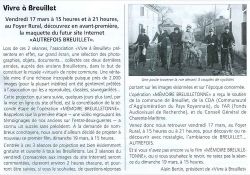 Bulletin municipal de Breuillet février 2006 / Visuel : D.R.