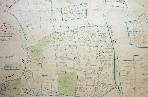 Cadastre de 1837 - Section D2 du Bourg / Visuel : D.R.