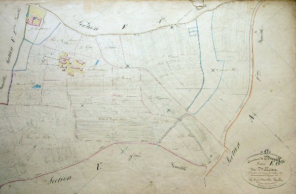 Cadastre de 1837 - Section E1 du Billeau / Visuel : D.R.