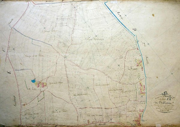 Cadastre de 1837 - Section E2 du Billeau / Visuel : D.R.