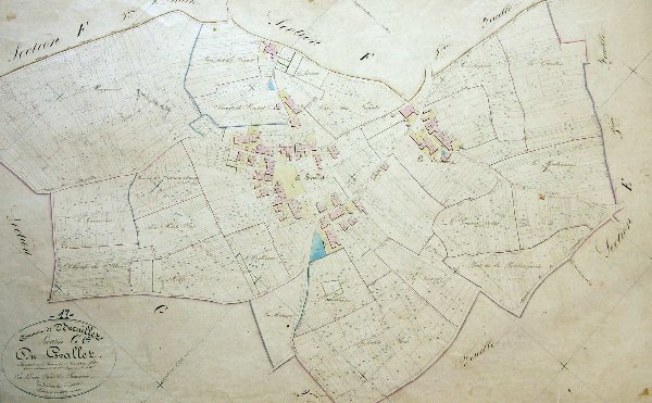 Cadastre de 1837 - Section G1 du Grallet / Visuel : D.R.