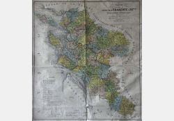 Carte de la Charente-Inférieure 1879 / Visuel : D.R.