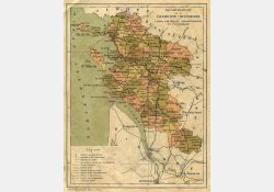 Carte de la Charente-Inférieure 1895 / Visuel : D.R.