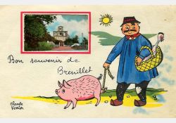 Carte postale humoristique - 01 / Visuel : D.R.