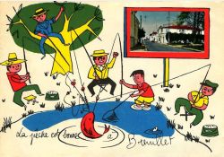Carte postale humoristique de Breuillet / Visuel : D.R.