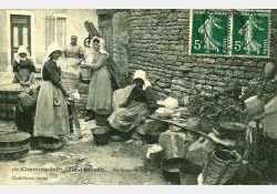 Carte postale - lessive en Oléron