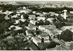 Carte postale vue aérienne, 1961 - 01 / Visuel : D.R.