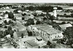 Carte postale vue aérienne, 1961 - 02 / Visuel : D.R.