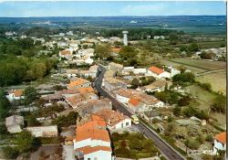 Carte postale vue aérienne / Visuel : D.R.