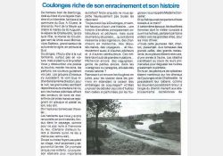 Coulonges riche de son enracinement et son histoire - 01 / Visuel : D.R.