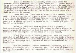 Discours du Sous-Préfet aux obsèques de Daniel Michenot - 02 / Visuel : D.R.