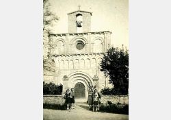 Église de Breuillet, 1942 / Visuel : D.R.
