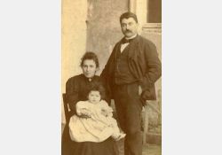 Émile Doutaud et sa famille / Visuel : D.R.