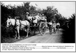 En route pour la plage avec le cheval / Visuel : D.R.