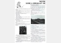 Enquête - Vivre à Breuillet de l'agriculture, octobre 1987 - 01 / Visuel : D.R.