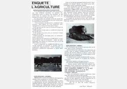 Enquête - Vivre à Breuillet de l'agriculture, octobre 1987 - 02 / Visuel : D.R.