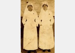 Infirmières de l'hôpital militaire de Breuillet en 1915 / Visuel : D.R.