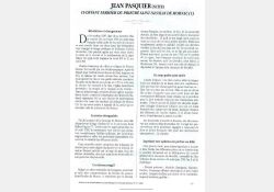 Jean Pasquier - Récit par Roger Chotard - 01 / Visuel : D.R.