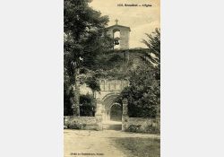 L'église de Breuillet, 1936 / Visuel : D.R.