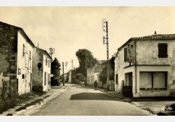 La rue du centre en 1960 / Visuel : D.R.