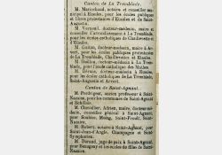 La Seudre, 17 septembre 1882 - Délégués cantonaux - 02 / Visuel : D.R.