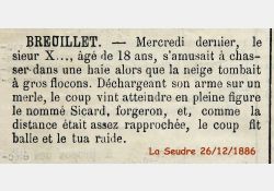 La Seudre, 26 décembre 1886 / Visuel : D.R.