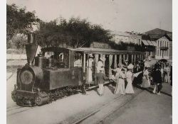 Le petit train à Pontaillac / Visuel : D.R.
