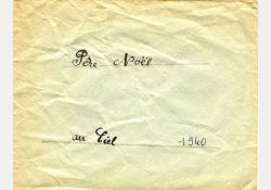 Lettre au Père-Noël, 1940 - 01 / Visuel : D.R.