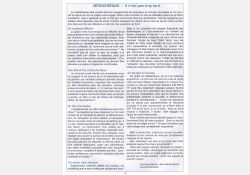 Lettre d'information - n°27 novembre 2009 - Page 2 / Visuel : D.R.