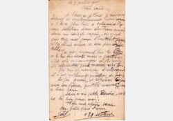 Lettre d'un poilu breuilleton en juillet 1915 / Visuel : D.R.