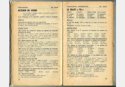 Livre cours d'orthographe - BLED - CP et CM - 1966 - Extrait 01 / Visuel : D.R.