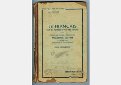 Livre de français - CP - 1925 - Couverture / Visuel : D.R.