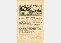 Livre de français - CP - 1925 - Extrait 03 / Visuel : D.R.