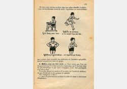 Livre de leçons de choses et les exercices d'observation - Cours moyen et supérieur - 1954 - Extrait - Hygiène / Visuel : D.R.