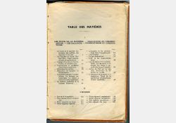 Livre de leçons de choses et les exercices d'observation - Cours moyen et supérieur - 1964 - Table des matières - 01 / Visuel : D.R.