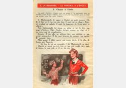Livre de lecture, niveau CE2 - 1964 - Extrait - 01 / Visuel : D.R.