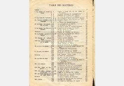 Livre de lecture, niveau CE2 - 1964 - Table des matières - 01 / Visuel : D.R.
