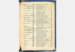 Livre de lecture, niveau CE2 - 1964 - Table des matières - 02 / Visuel : D.R.