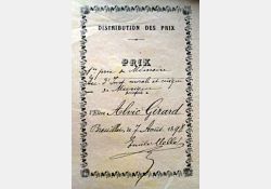 Livre de Prix, école de Breuillet, 1898 - 02 / Visuel : D.R.