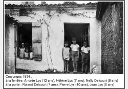 Maison à Coulonges, 1934 / Visuel : D.R.