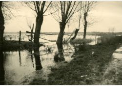 Marais de Saint-Augustin inondé en 1960 / Visuel : D.R.