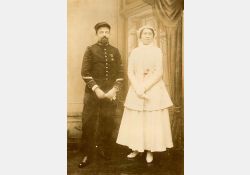 Mariée et militaire / Visuel : D.R.