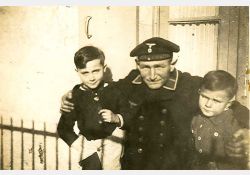 Marin allemand à Breuillet, 1942 / Visuel : D.R.