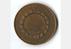Médaille de la Société Centrale de Sauvetage des Naufrages / Visuel : D.R.