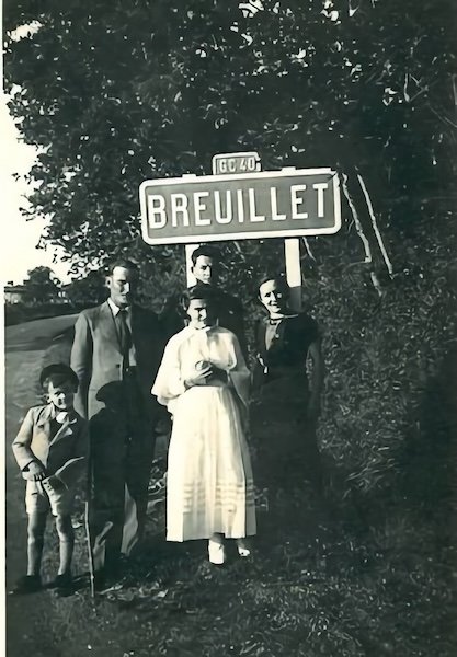 Panneau du bourg / Visuel : D.R.